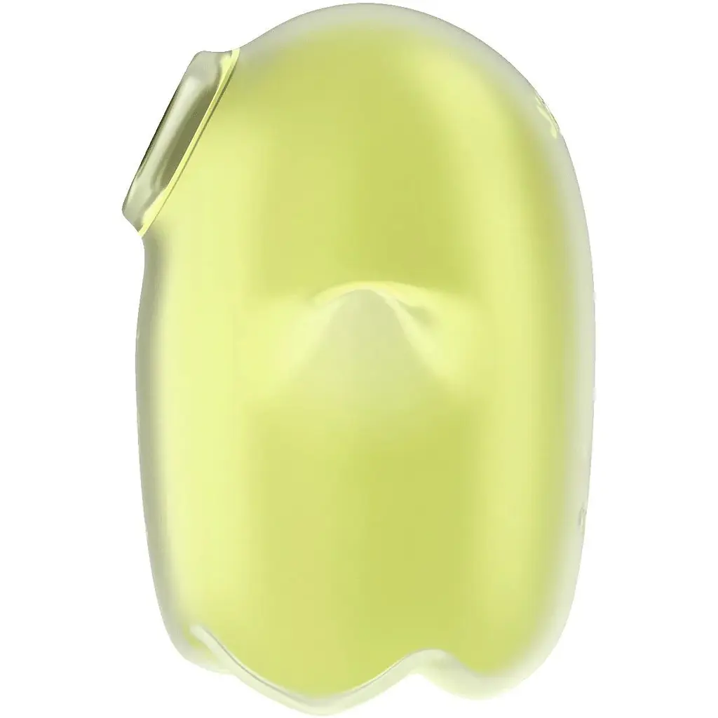 Вакуумный стимулятор с вибрацией Satisfyer Glowing Ghost Yellow - фото 3