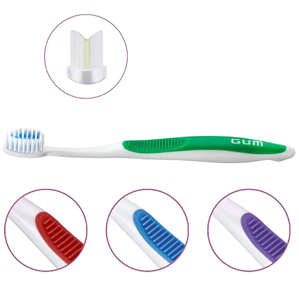 Зубна щітка GUM Orthodontic м'яка в асортименті - фото 6