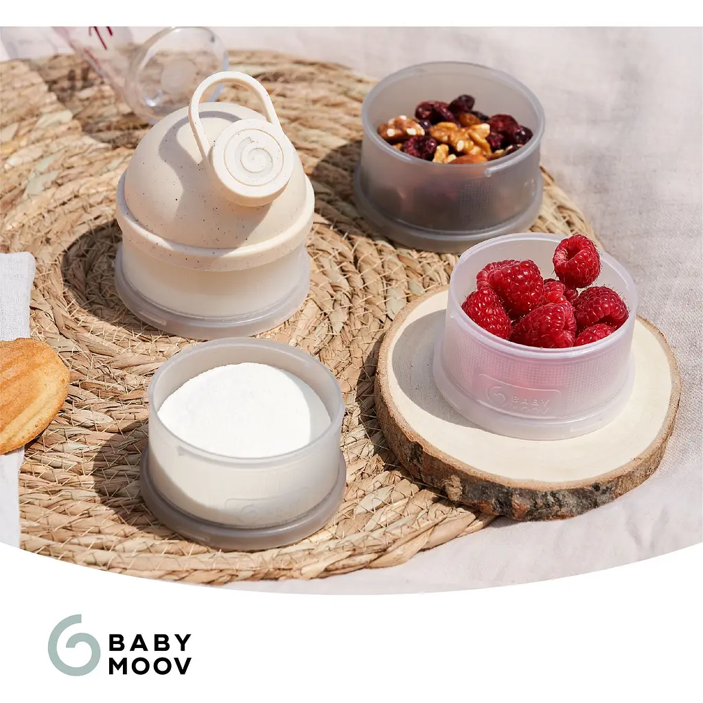 Набір контейнерів Babymoov Babydose Mineral Sand 60 мл х 4 шт. (A004215) - фото 6