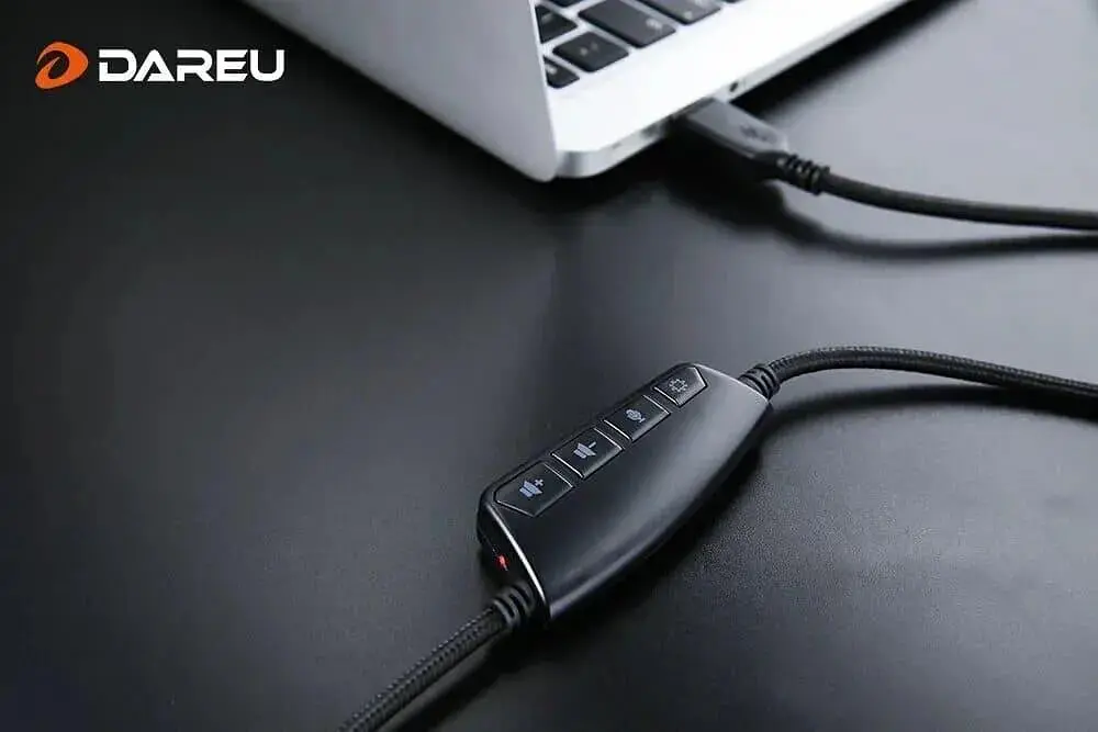 Игровая гарнитура DAREU EH925 Black (HS-EH925-BK) - фото 6