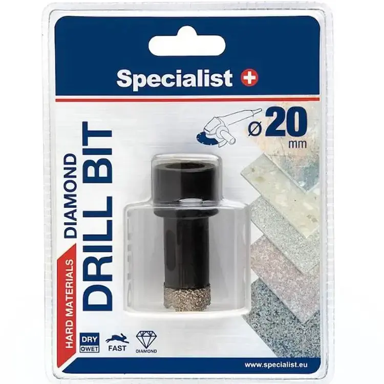 Коронка по кераміці та склу Specialist+ 20 мм (11/2-9420)