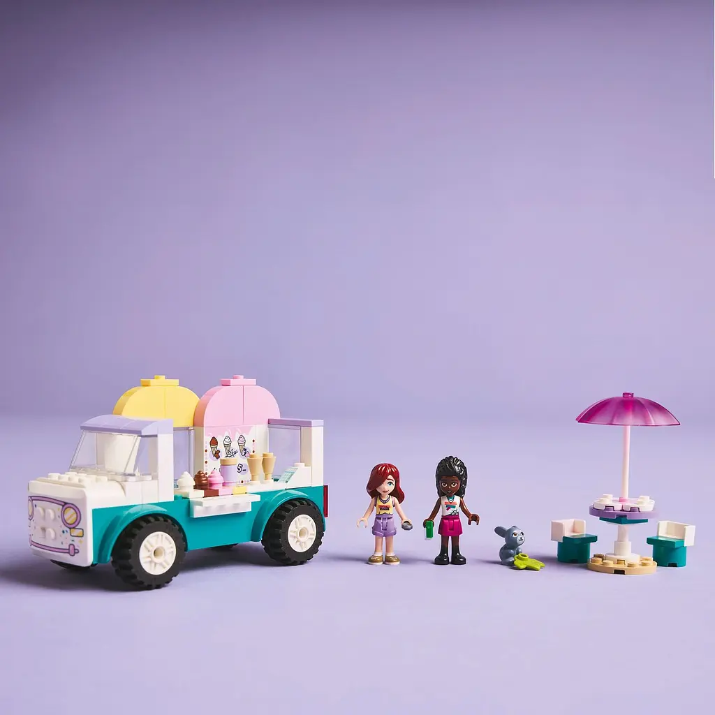 Конструктор LEGO Friends Хартлейк-Сити. Фургон с мороженым 92 детали (42644) - фото 6