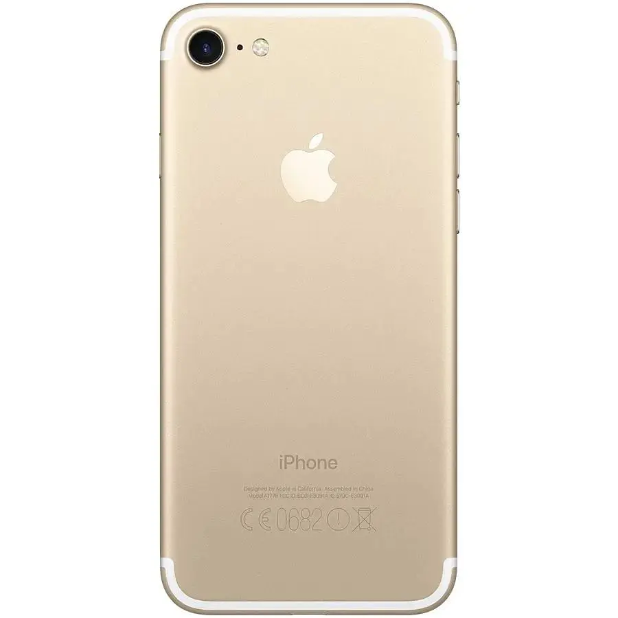 Смартфон Apple iPhone 7 128GB 4.7-inch Retina HD display Multi-Touch display with IPS technology 1334x750 at 326 ppi EarPods 3D Touch A10/M10 chip Apple iOS 10 12MP iSight FaceTime HD Camera 7MP Grade Q Seller Refurbished Gold - фото 3