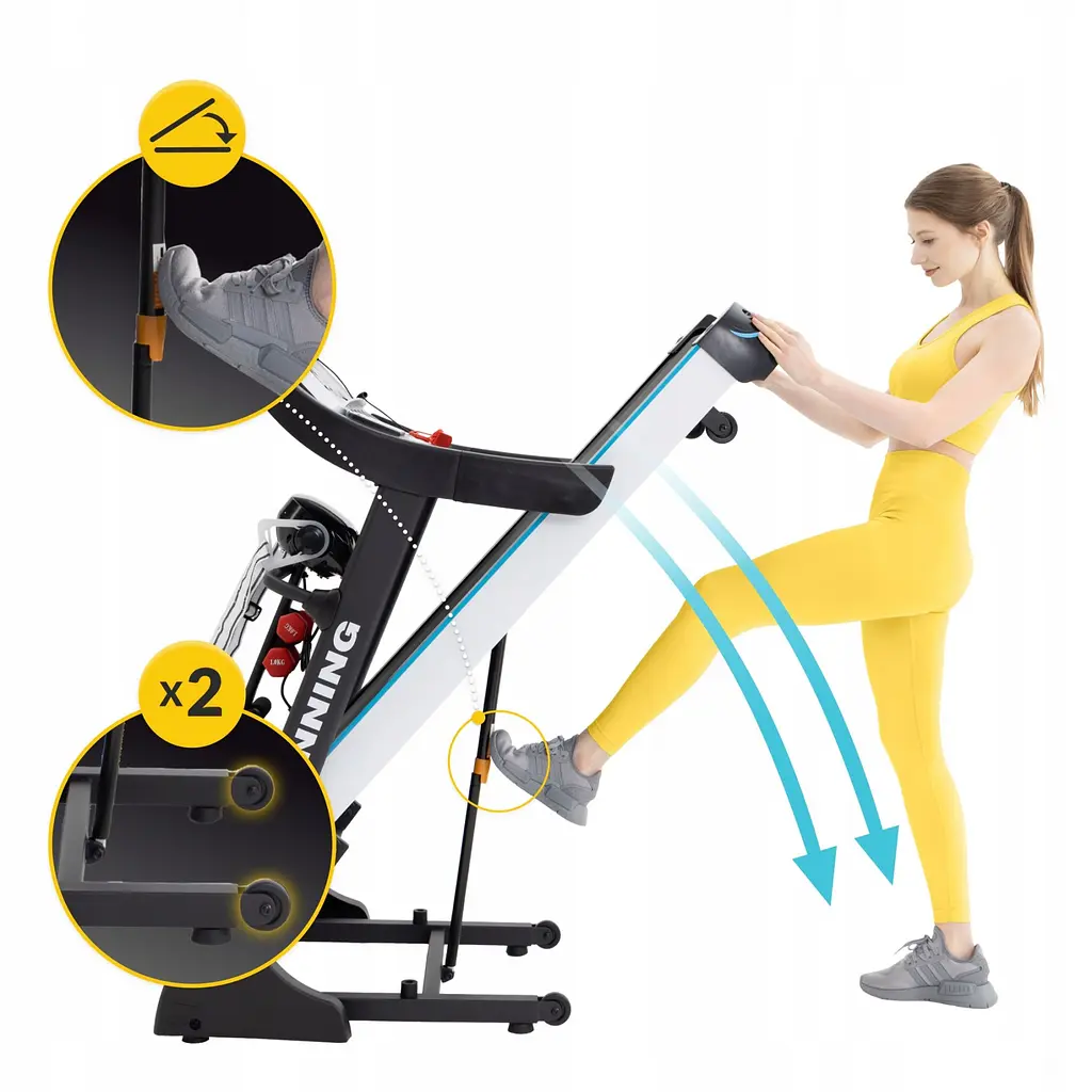 Беговая дорожка 4FIZJO TM Pulse S+ (P-5907739319326) - фото 6