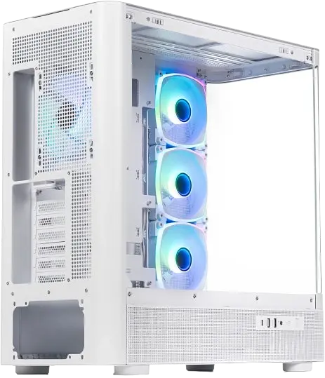 Корпус QUBE MASTERFORCE RGB White (MASTERFORCE_GWNU3) - фото 2