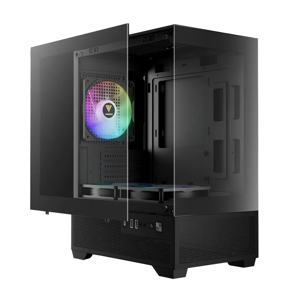 Корпус Gamdias AURA GC9M ELITE ARGB Black (4711514503135)