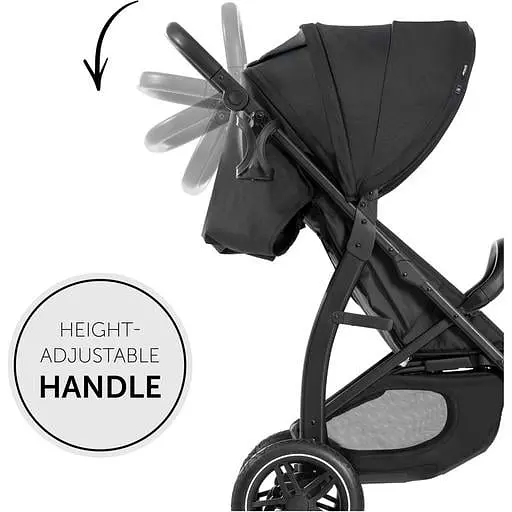 Прогулянкова коляска Hauck Rapid 4D Air Black, чорна (14848-8) - фото 7