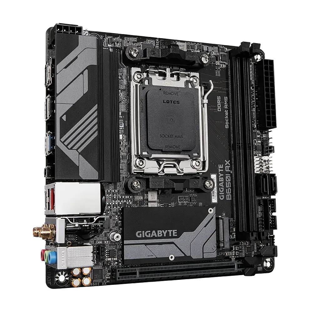 Материнська плата Gigabyte B650I AX Socket AM5 (B650I AX) - фото 2