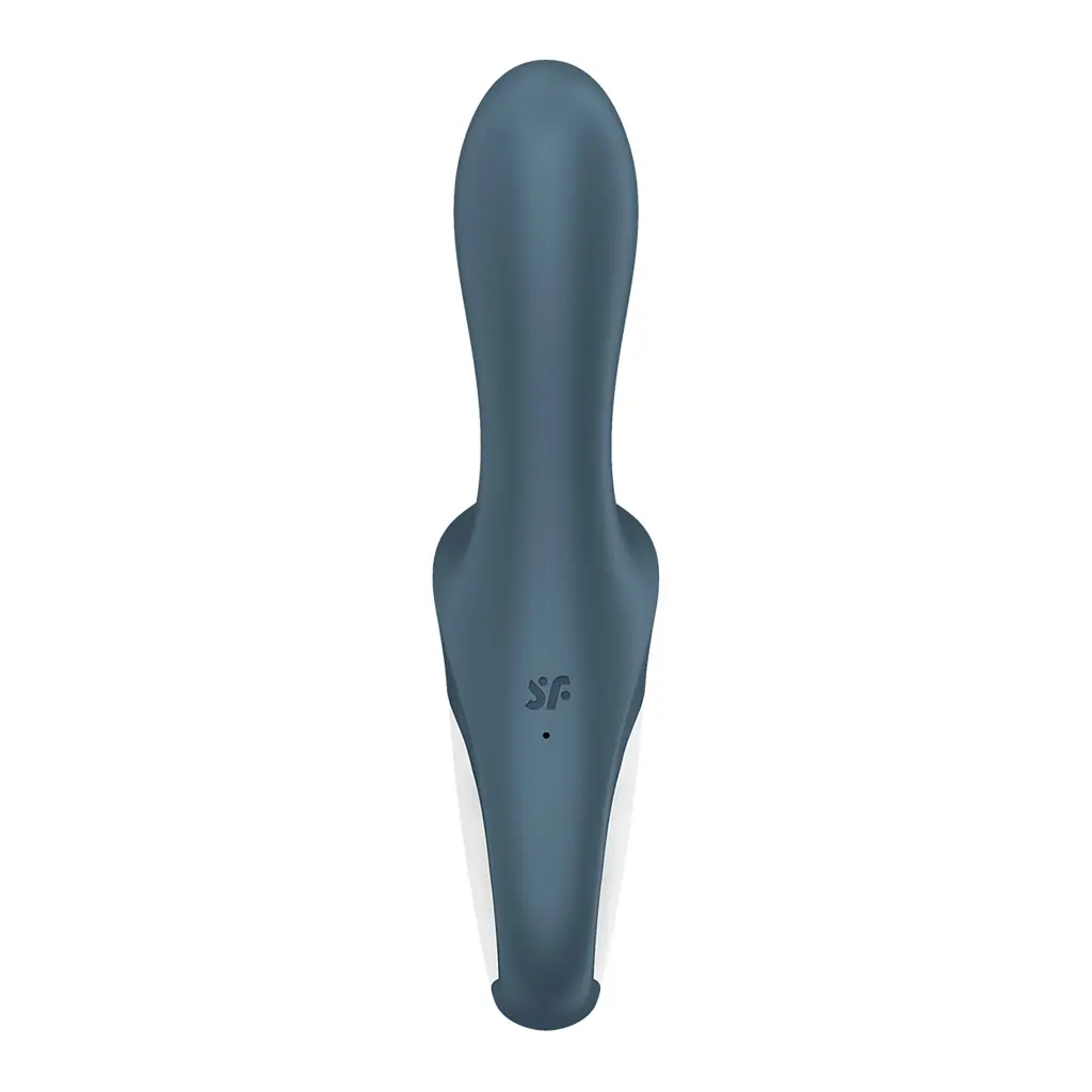 Надувний анальний вібратор Satisfyer Air Pump Booty 2,19х6 см, сірий - фото 5