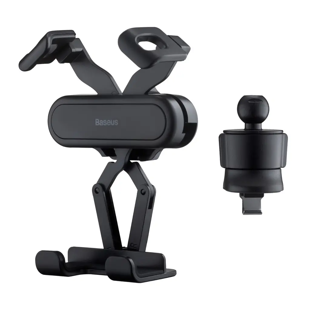 Холдер Baseus Stable Gravitational Car Mount Lite Air Outlet Version Чорний - фото 3