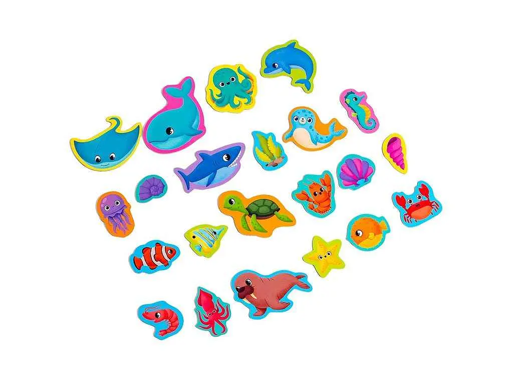 Набір магнітів VLADI TOYS "Морські жителі" VT3106-27 - фото 2
