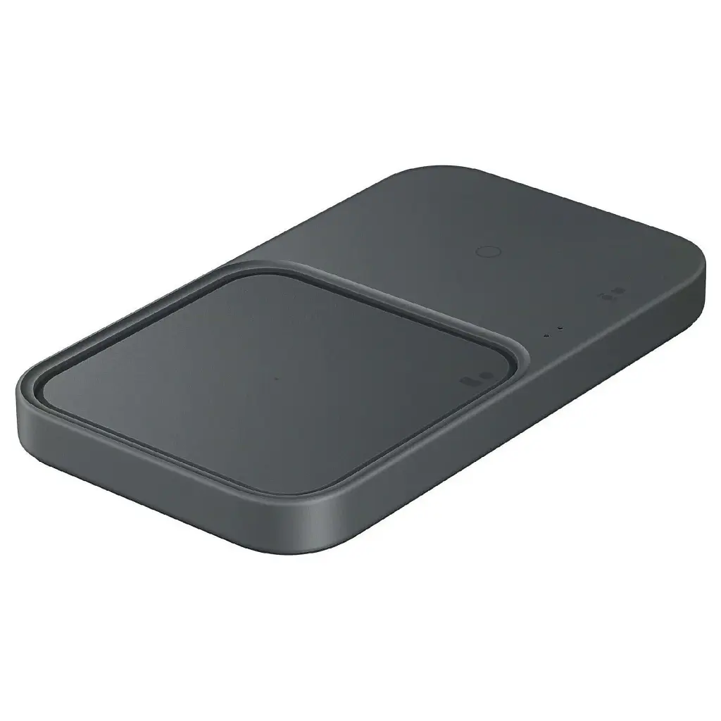 Бездротовий зарядний пристрій з блоком живлення Samsung EP-P5400 Wireless Charger Duo 15W Black (EP-P5400TBRGRU) - фото 4