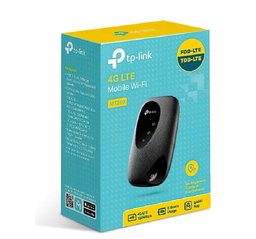 4G LTE Мобильный роутер TP-LINK M7200 - фото 5