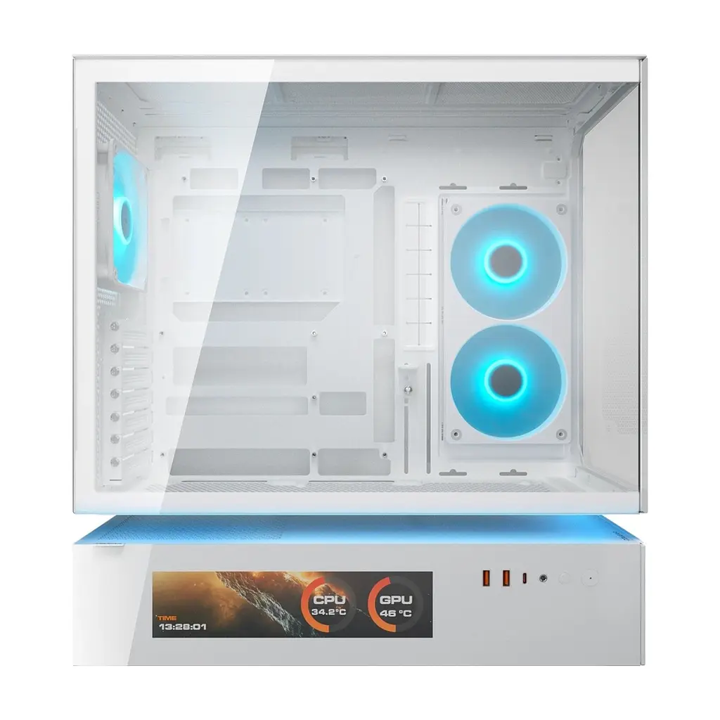Корпус для ПК Cougar CFV235 Vision White - фото 4