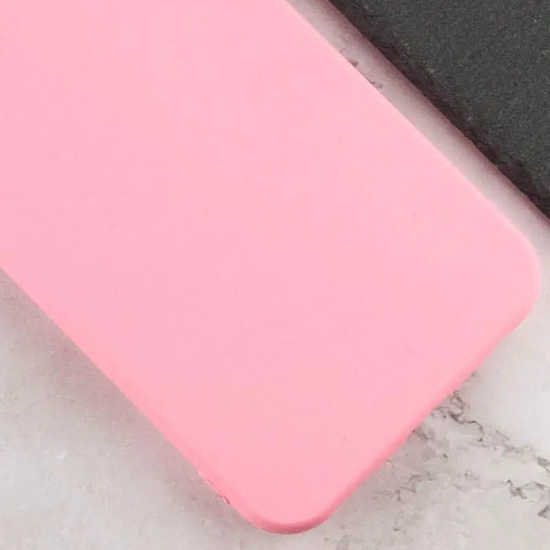Чехол TPU GETMAN Liquid Silk Full Camera для Xiaomi Redmi 14C / Poco C75 Розовый / Pink - фото 3