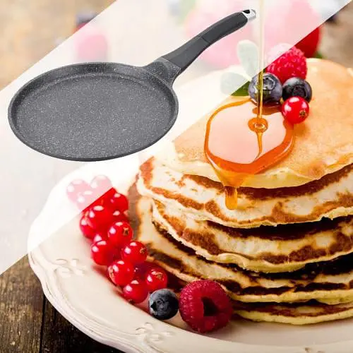 Сковорода для блинов блинная сковорода Royalty Line RL-HCP28M 28 см - фото 7