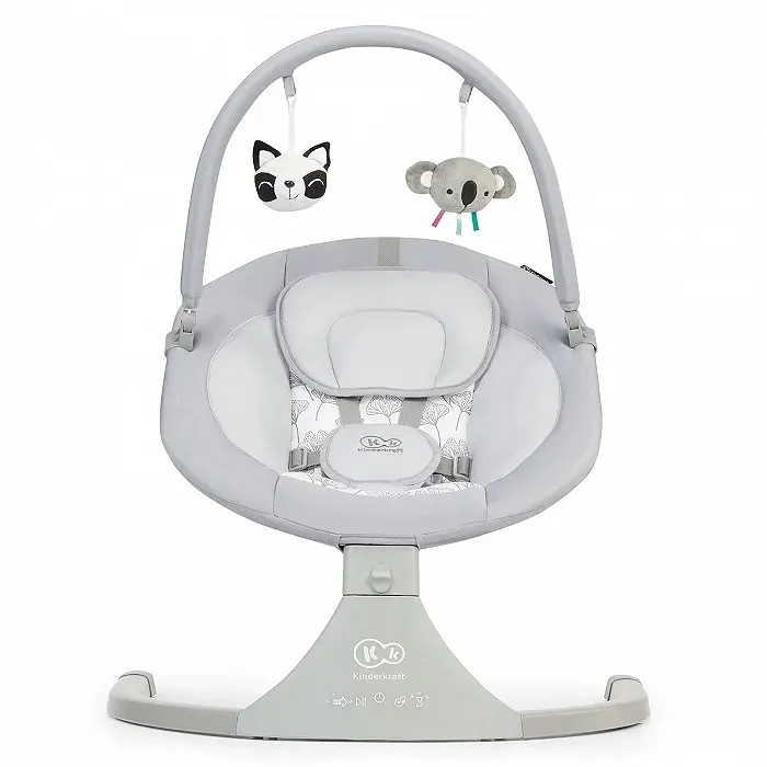 Електричне крісло-гойдалка Kinderkraft Luli Grey (4118) - фото 2