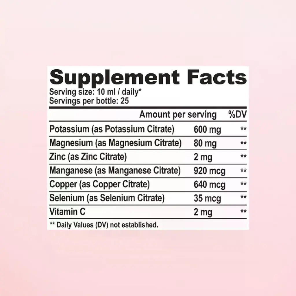 Антістрес комплекс Nano Pure Labs Simply Science Bioavailable mineral complex Antistress 250 мл - фото 6