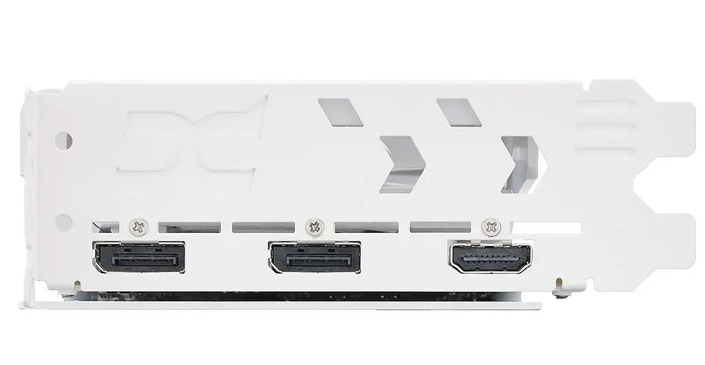 Видеокарта PowerColor AMD Radeon RX 9060 XT 16GB Hellhound Spectral White (RX9060XT 16G-L/OC/WHITE) (GDDR6, 128 bit, PCI-E v5.0 x16) - фото 4