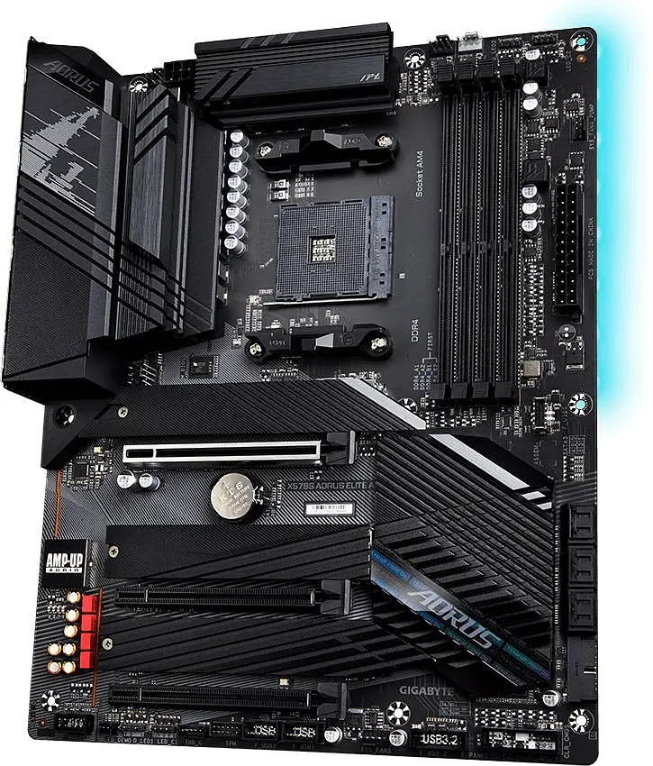 Материнська плата Gigabyte X570S Aorus Elite AX Socket AM4 (X570S AORUS ELITE AX) Б/В - фото 2