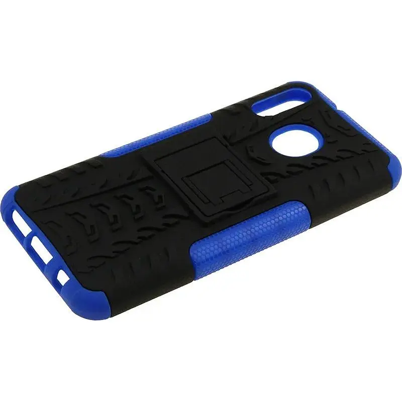 Чохол-накладка Toto Dazzle Kickstand 2 in 1 Case Samsung Galaxy M20 Blue - фото 5