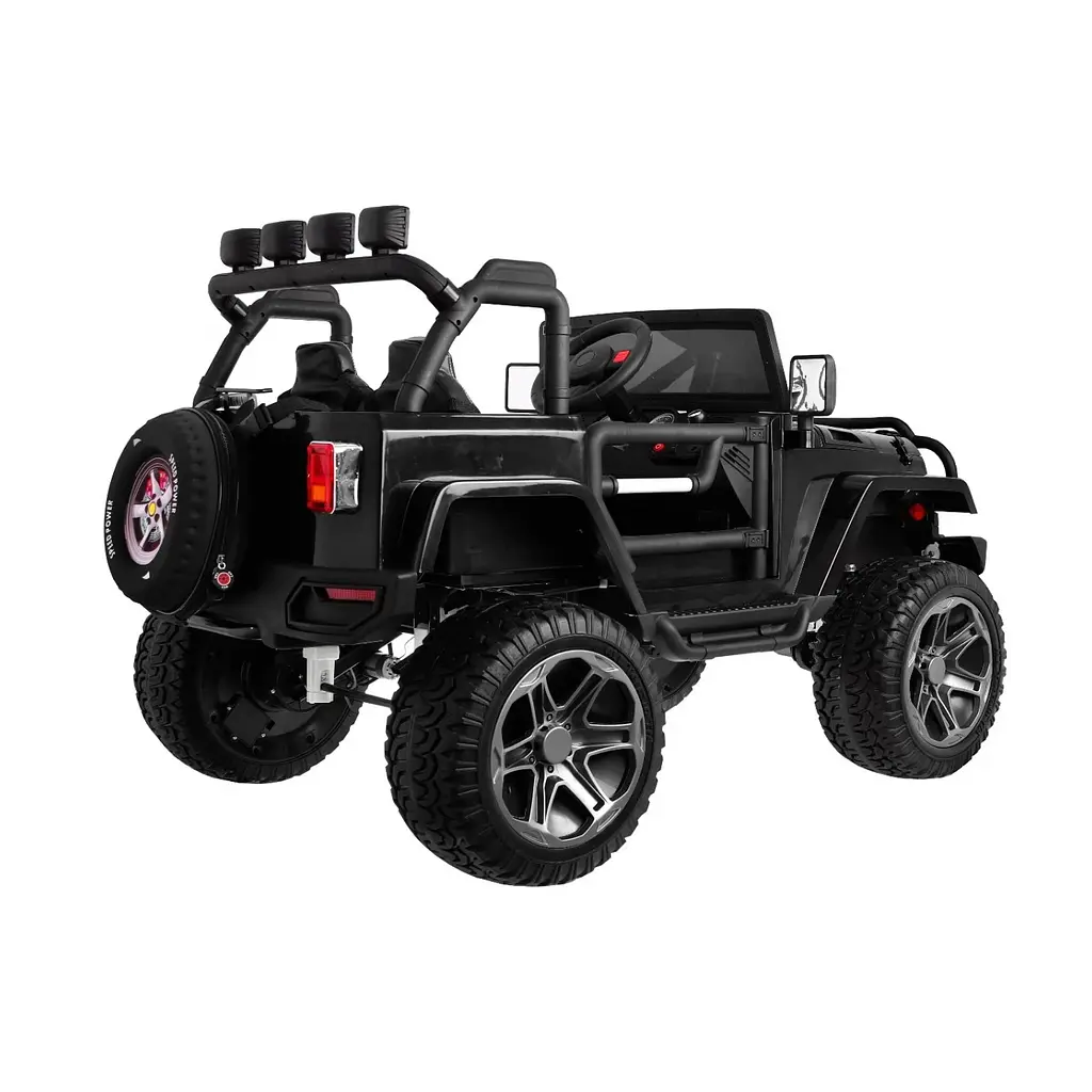 Электромобиль Ramiz Monster Jeep 4x4 2х12 В на пульте управления, Black (PA.WXE1688.CZ) - фото 10