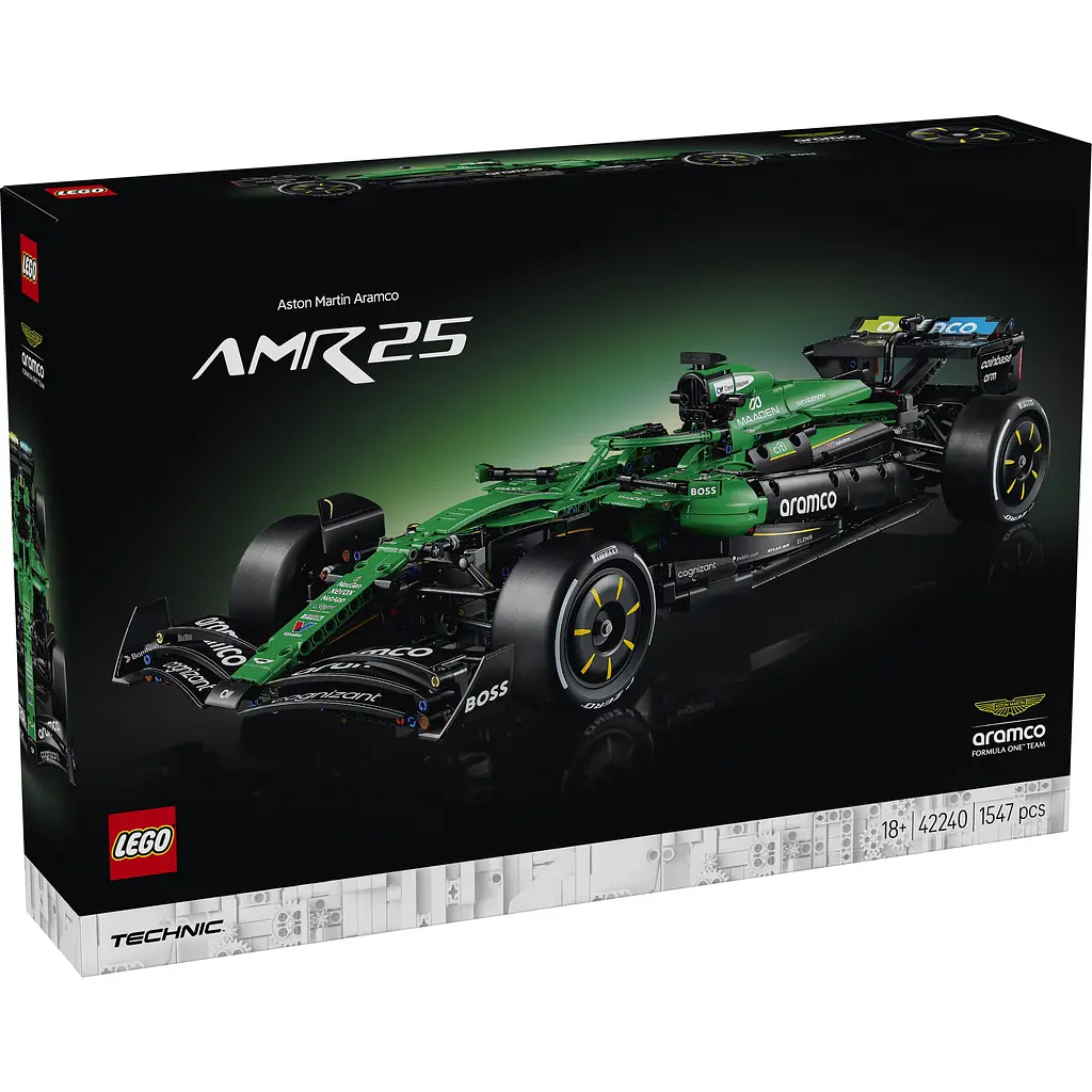 Конструктор LEGO Автомобіль Формули-1 Aston Martin Aramco AMR25 (42240)  - фото 2