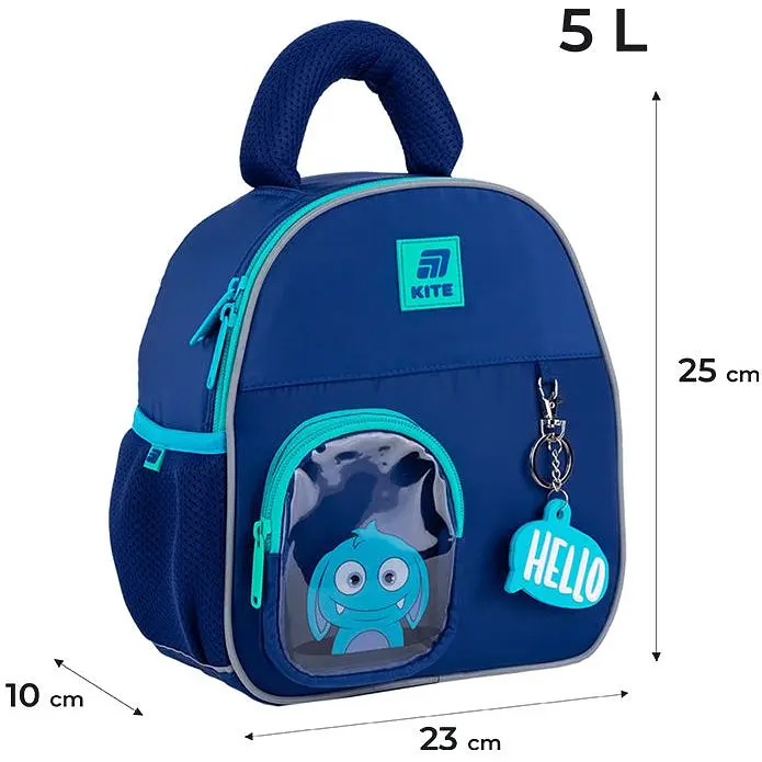 Рюкзак Kite Kids 2737 Hello Monster (K25-2737XXS-3) - фото 3