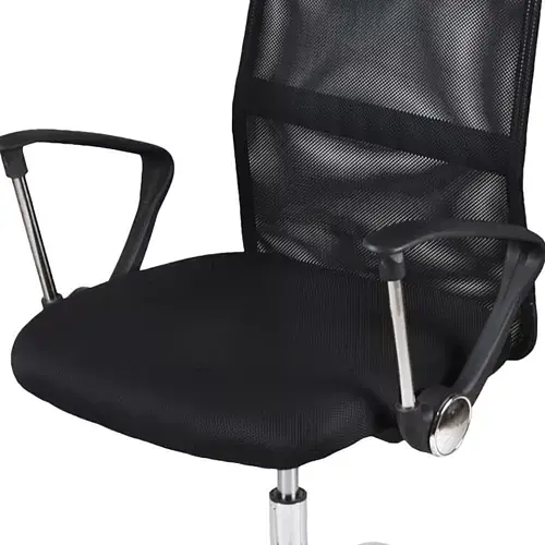 Офісне крісло Malatec MESH 23236 чорное, ергономічне, сетка, TILT - фото 5