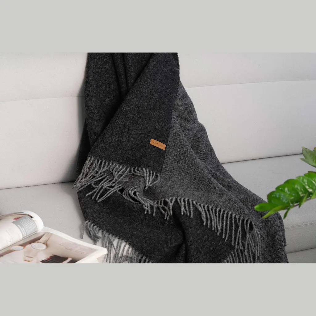 Плед Ardesto Leonardo Doubleface, 200x140 см, серый (ART0403LD) - фото 4