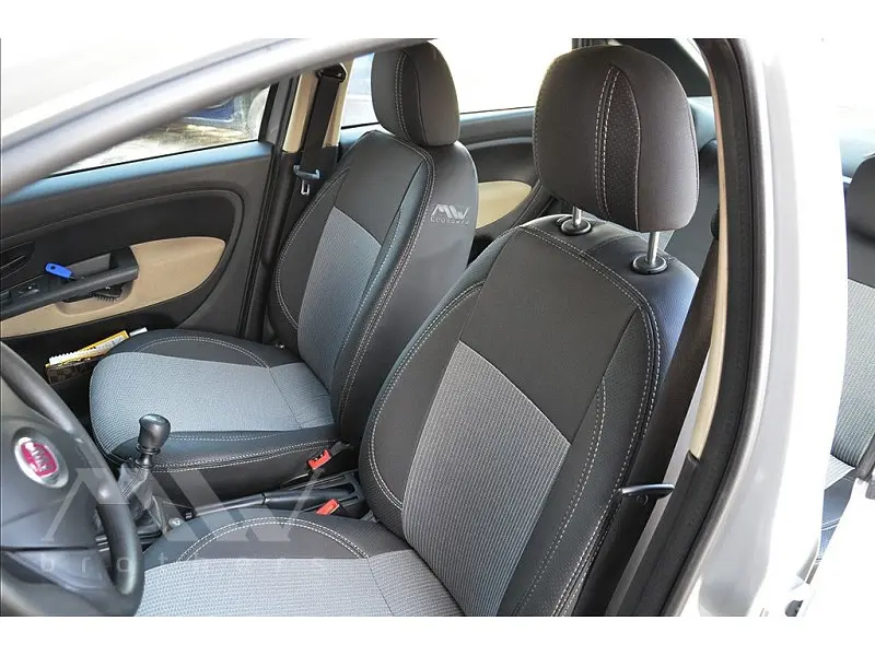 Авточохли модельні MW Brothers для Fiat Linea c 2007 - фото 3