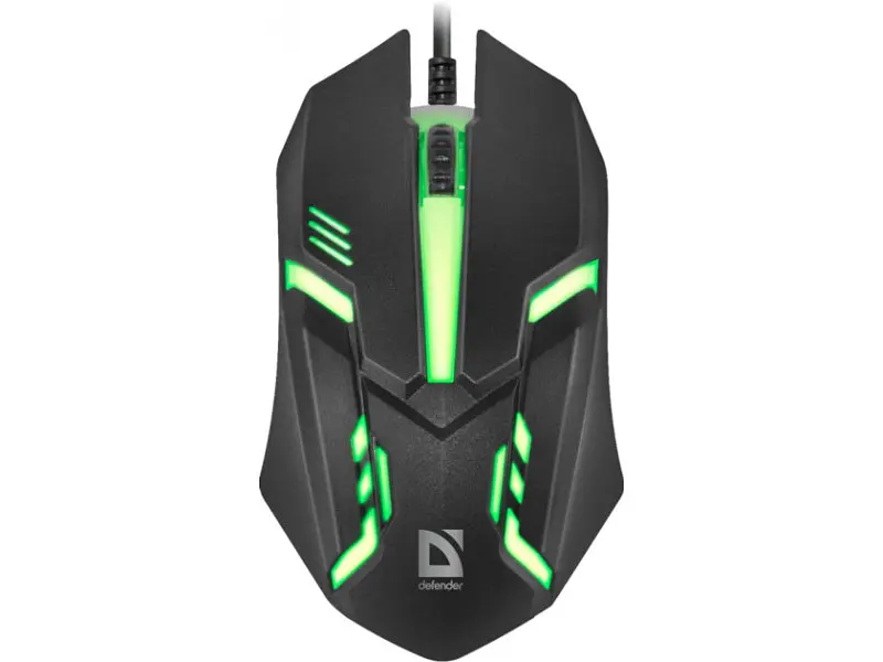 Миша Defender Cyber ​​MB-560L USB Black (52560) - фото 2