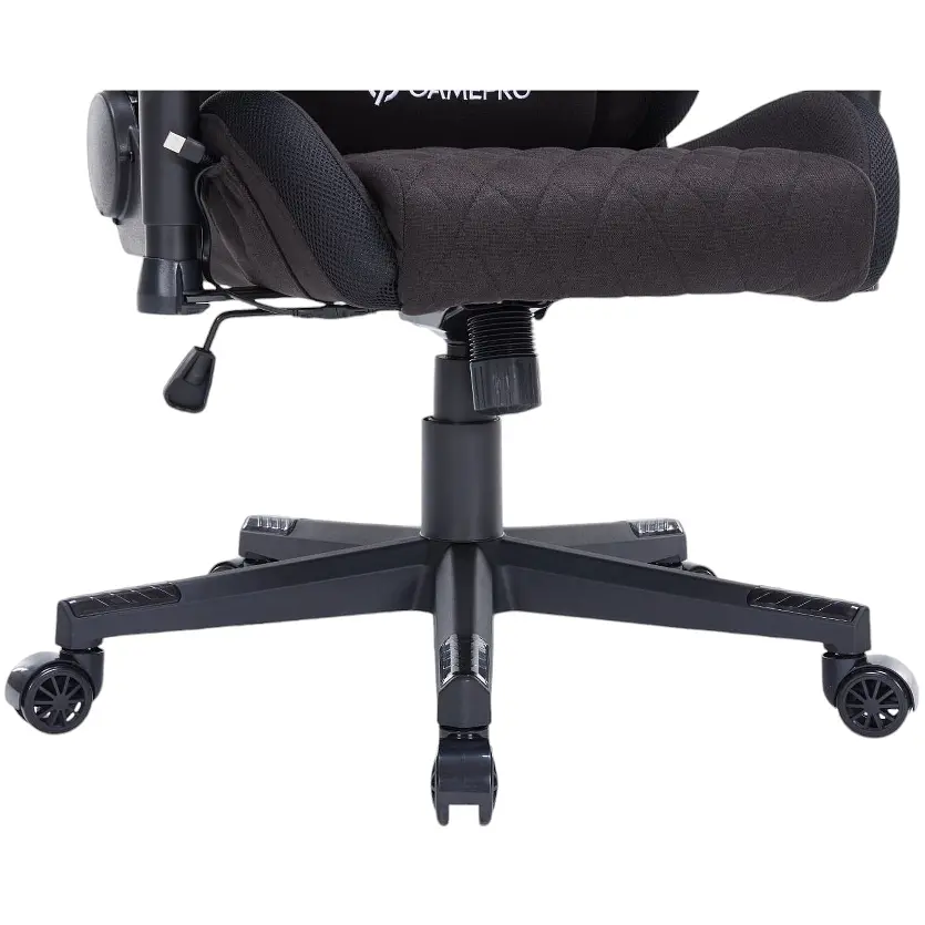 Игровое кресло GamePro RGB Size L Fabric Black (GC700FB) - фото 32