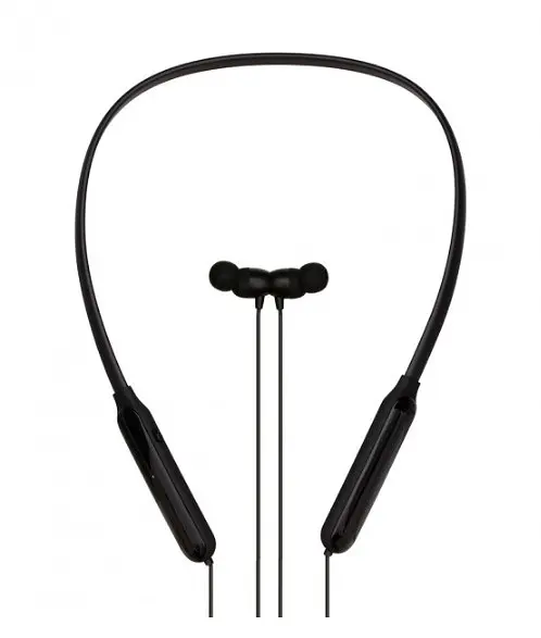 Беспроводная Bluetooth stereo гарнитура Remax RB-S17 ваккумная Black - фото 7