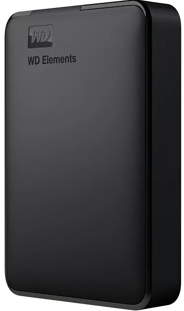 Внешний жесткий диск WD портативный Elements Portable 1 ТБ (WDBU6Y0010BBK-WESN) - фото 4