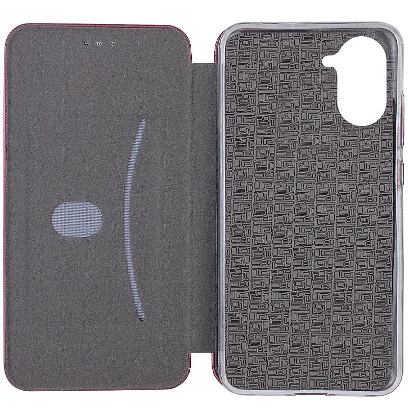 Шкіряний чохол-книжка Classy для Xiaomi Redmi A5 (Europe version) Бордовий - фото 3