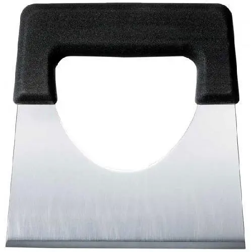 Кухонний ніж Victorinox Fibrox Cheese 15x9см для сиру з чорн. ручкою - фото 2