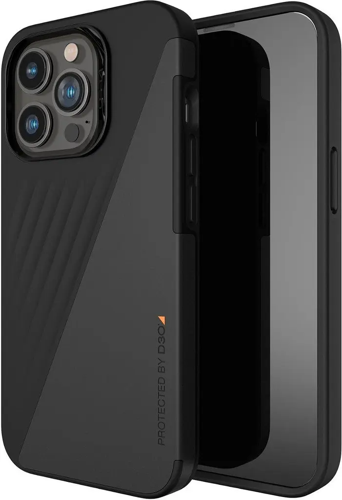 Оригінальний протиударний чохол для iPhone 13 Pro (6.1") Gear4 Brooklyn MagSafe Black - фото 8