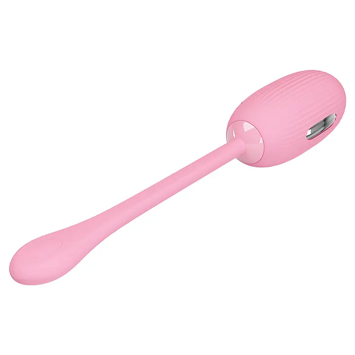 Віброяйце Pretty Love Doreen Electric Shock Egg Light Pink (App) - фото 3
