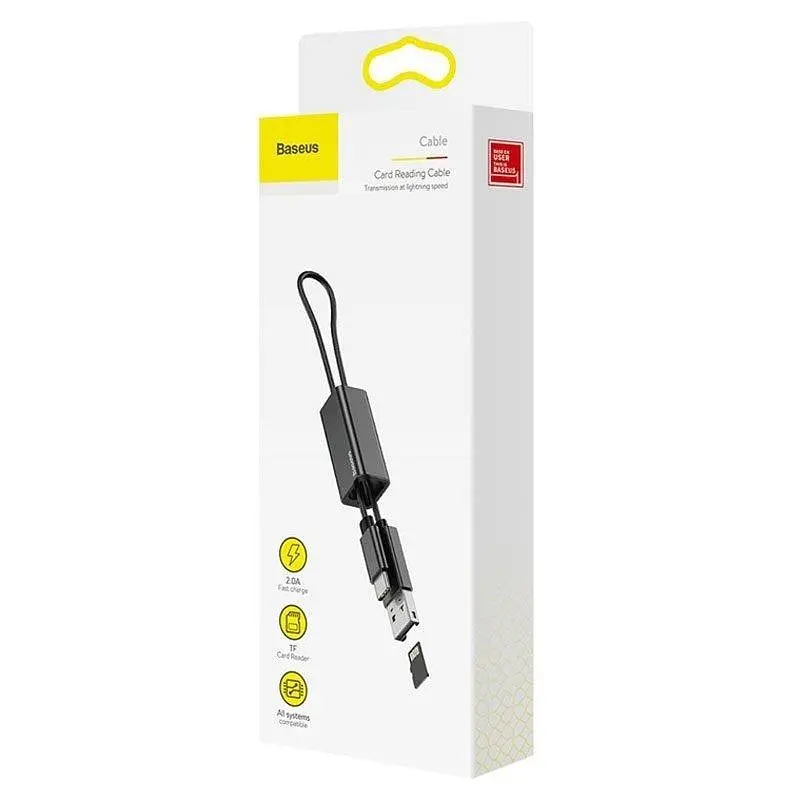 Кабель-переходник Baseus USB to Type-c Pendant Card Reader - фото 2
