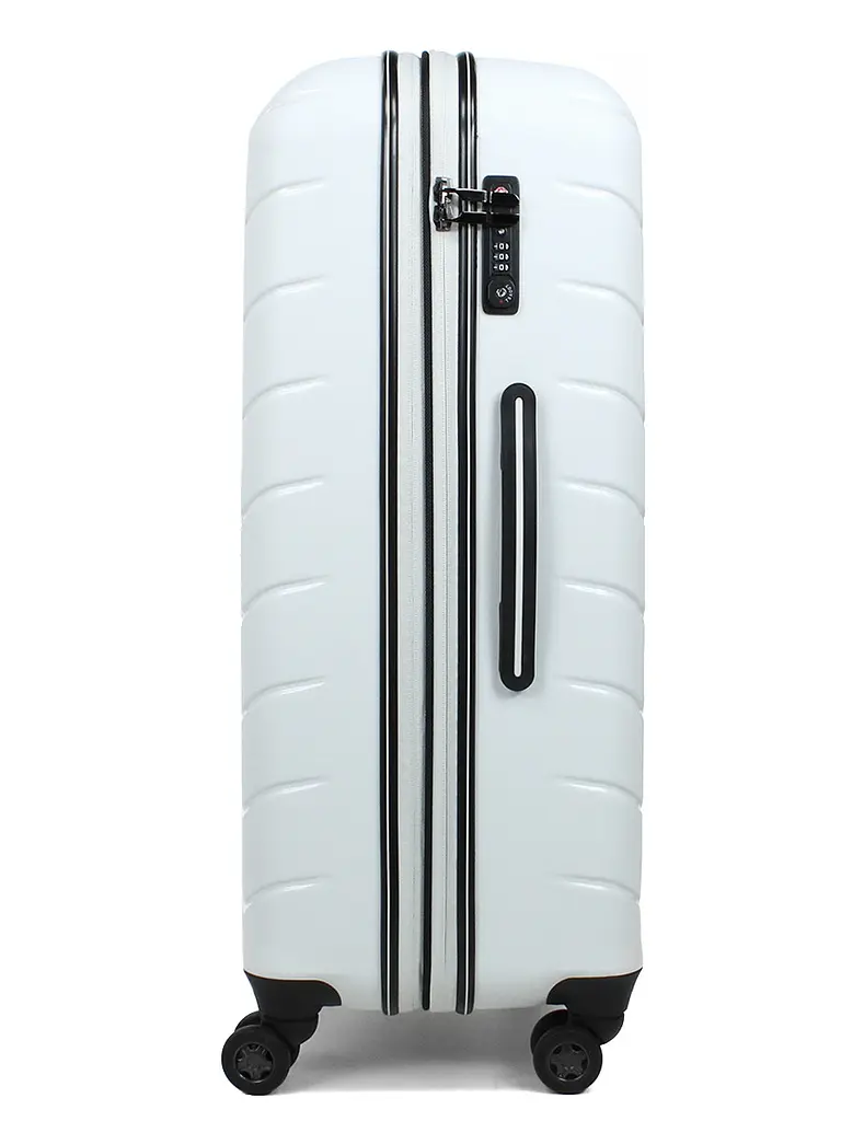 Валіза дорожня Великий (L) Поліпропілен Snowball 61303 Cologne 92,5 л 75х49x28 см Білий - фото 5