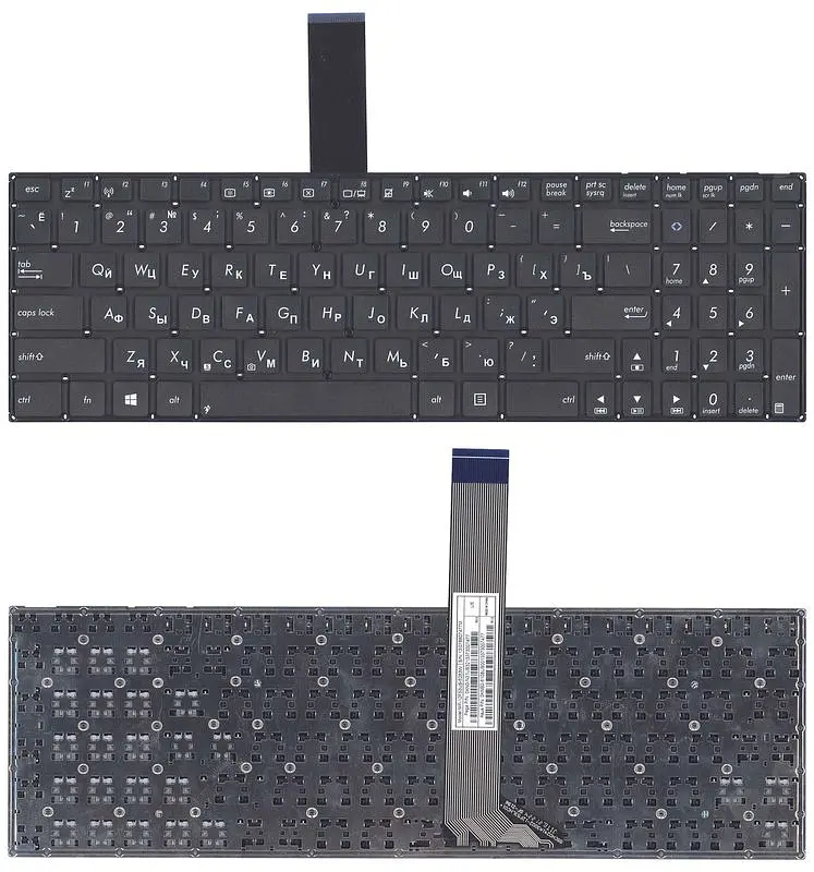Клавіатура для ноутбука Asus (A56, A56C, A56CA, A56CB, A56CM, K56, K56C, K56CB, K56CM, K56CA) - фото 3