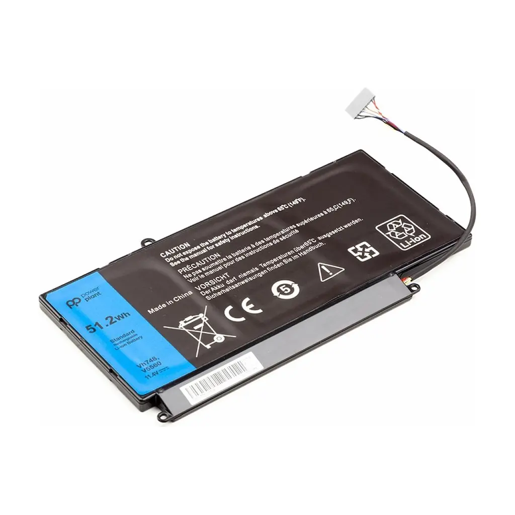 Акумулятор до ноутбука DELL Inspiron 14-5439 (VH748) 11.4V 51.2Wh PowerPlant (NB441099) - фото 2