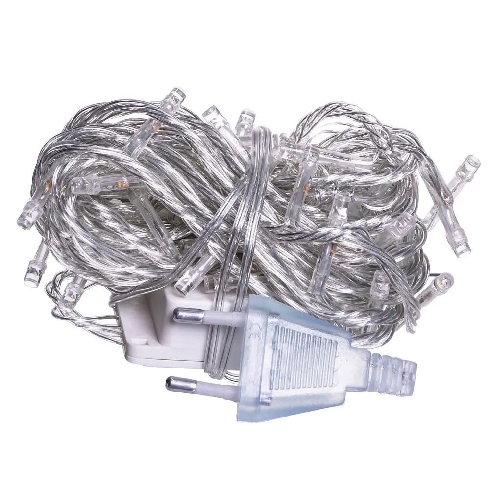 Гирлянда GarlandoPro W50LED6MWW Нить 50 LED 6 м белая - фото 4