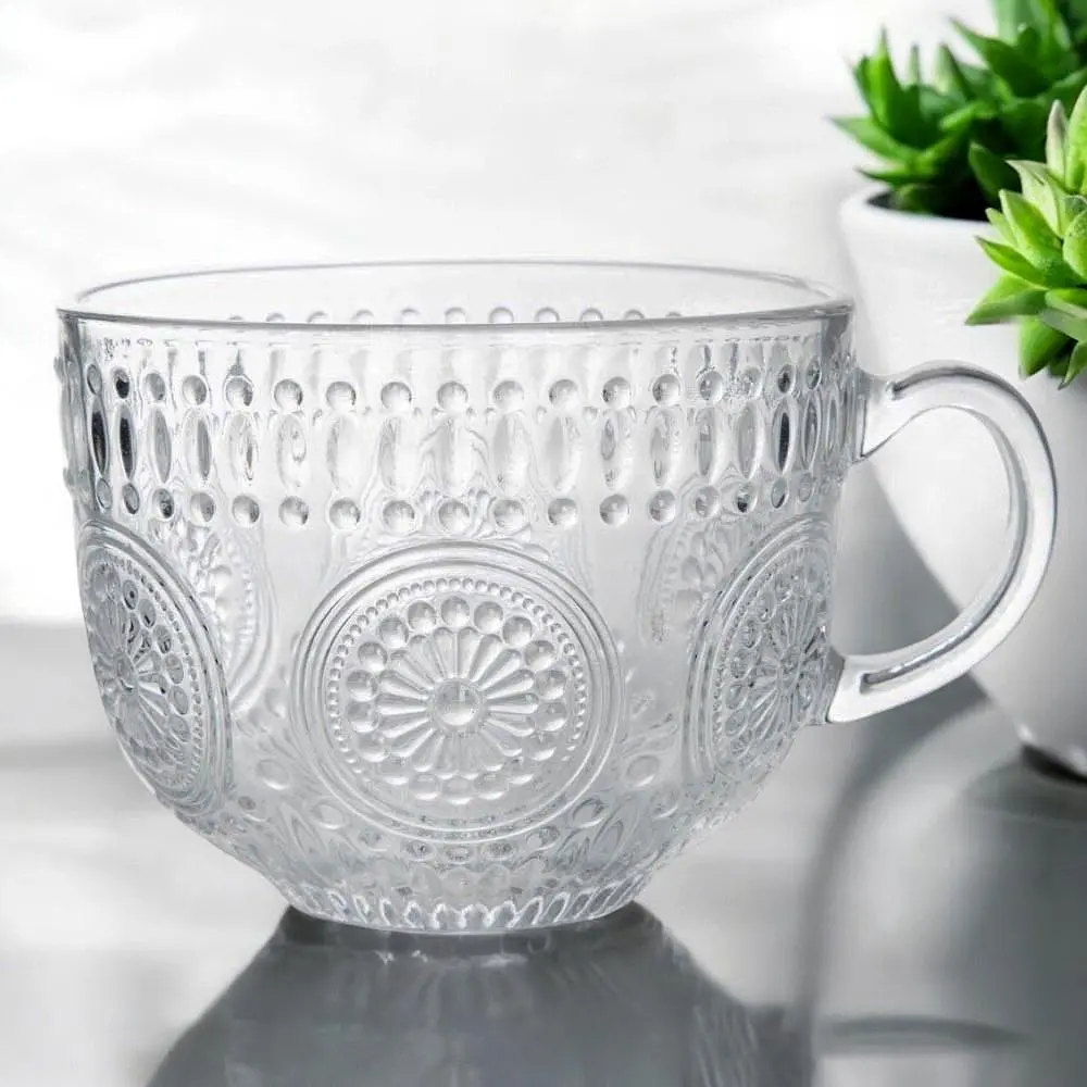Набір чашок скляних Deli Glass Madison 440 мл 6 шт. (87ZB322B/6) - фото 2