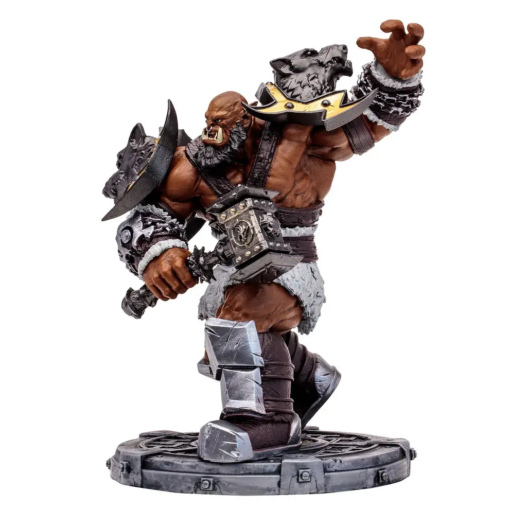 Фигурка McFarlane Варкрафт Мир Военного Ремесла Орк World of Warcraft Orc Warrior 17 см MF WOW T - фото 3