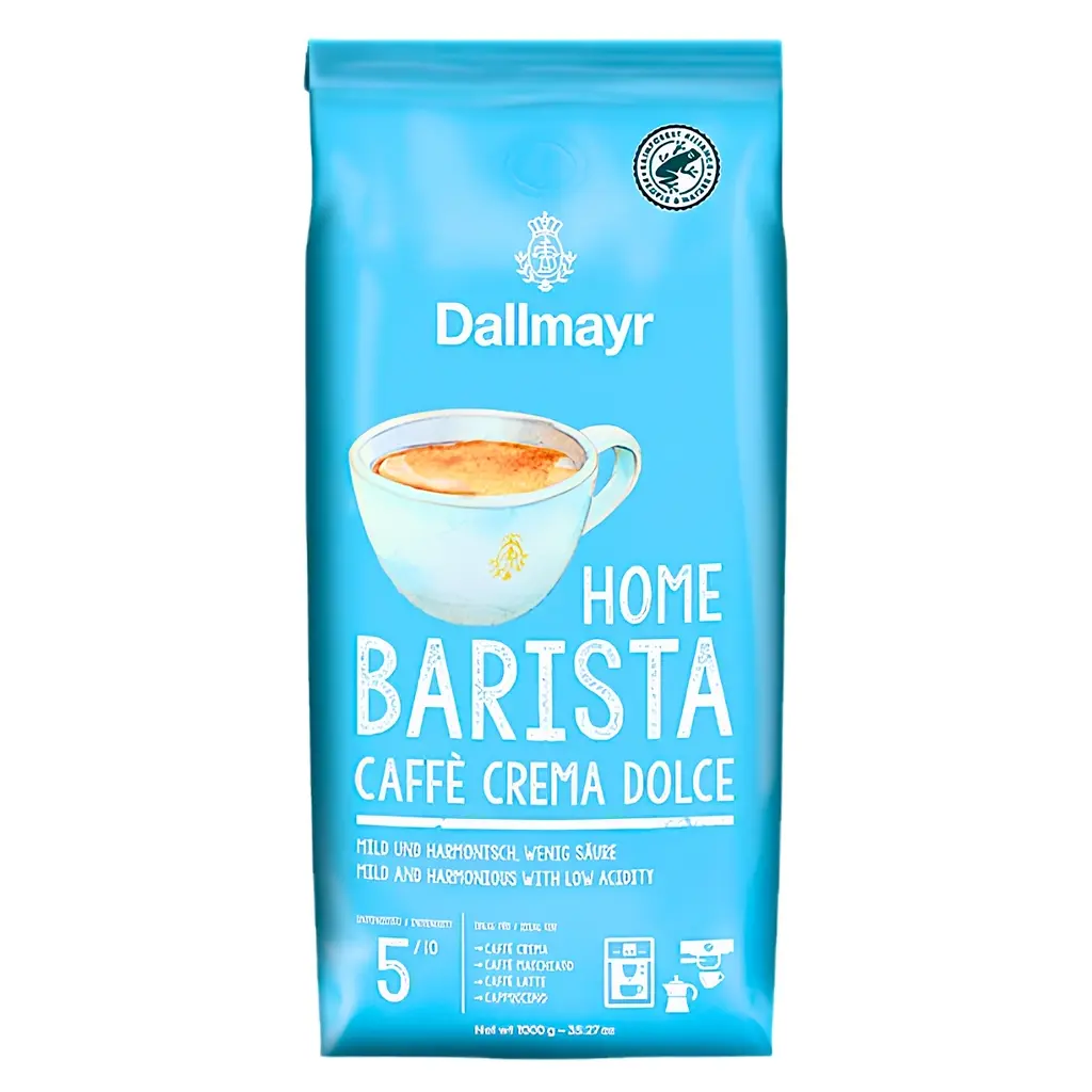 Кава Dallmayr Home Barista Coffee Crema Dolce у зернах 1 кг