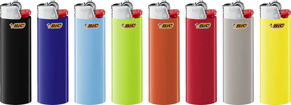 Зажигалка BIC J26 Maxi 20 шт. в ассортименте (3086123720466) - фото 2