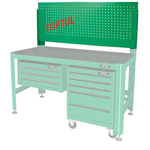 Панель для верстата (20 гачків) Toptul 156х60 см hoz0011480 - фото 2