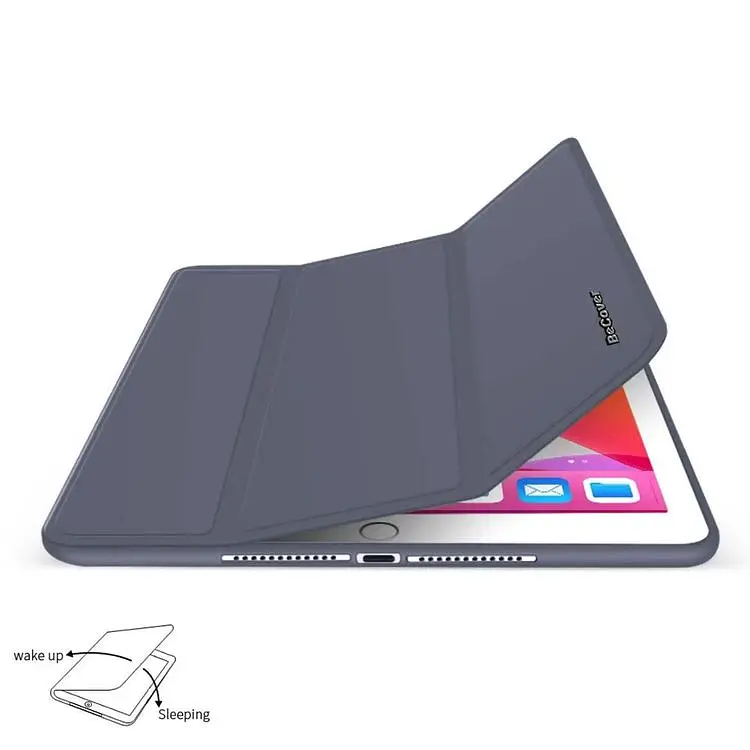 Чохол-книжка BeCover Tri Fold Soft TPU з кріпленням Apple Pencil для Apple iPad 10.2 2019/2020/2021 Purple (706746) - фото 3
